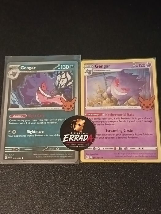 Cartas Pokemon - Gengar