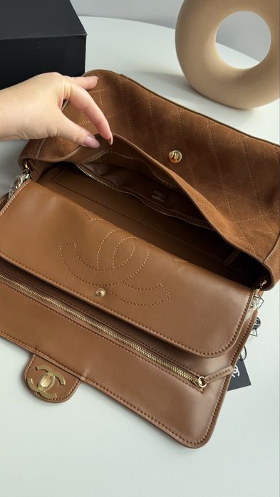 Сумка Chanel 32см Maxi Flap в наявності