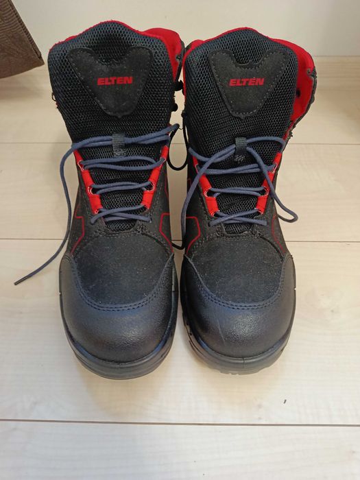 Buty robocze Elten Grant Red Mid ESD S3 SRC r. 42 27,5 cm nowe