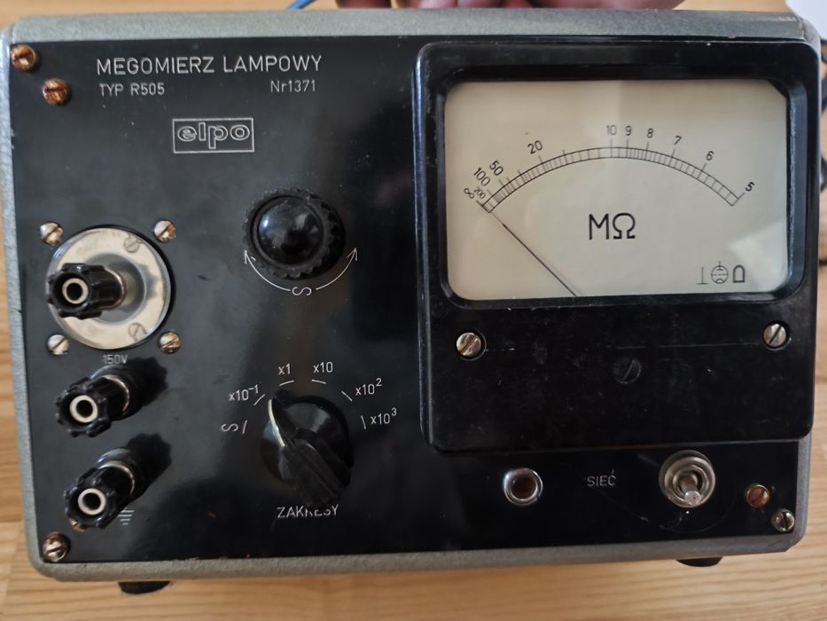 Tester lamp elektronowych 1966r