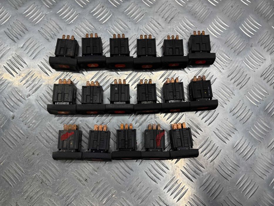 Кнопка аварийки  opel omega b  vectra b  7 pin  90457316