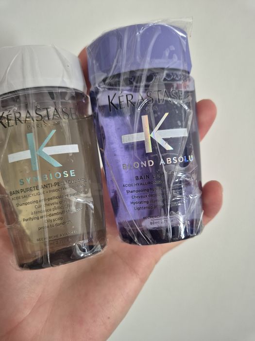 2 szampony kerastase po 80 ml
