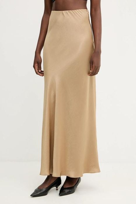 міді атласна спідничка юбка H&M