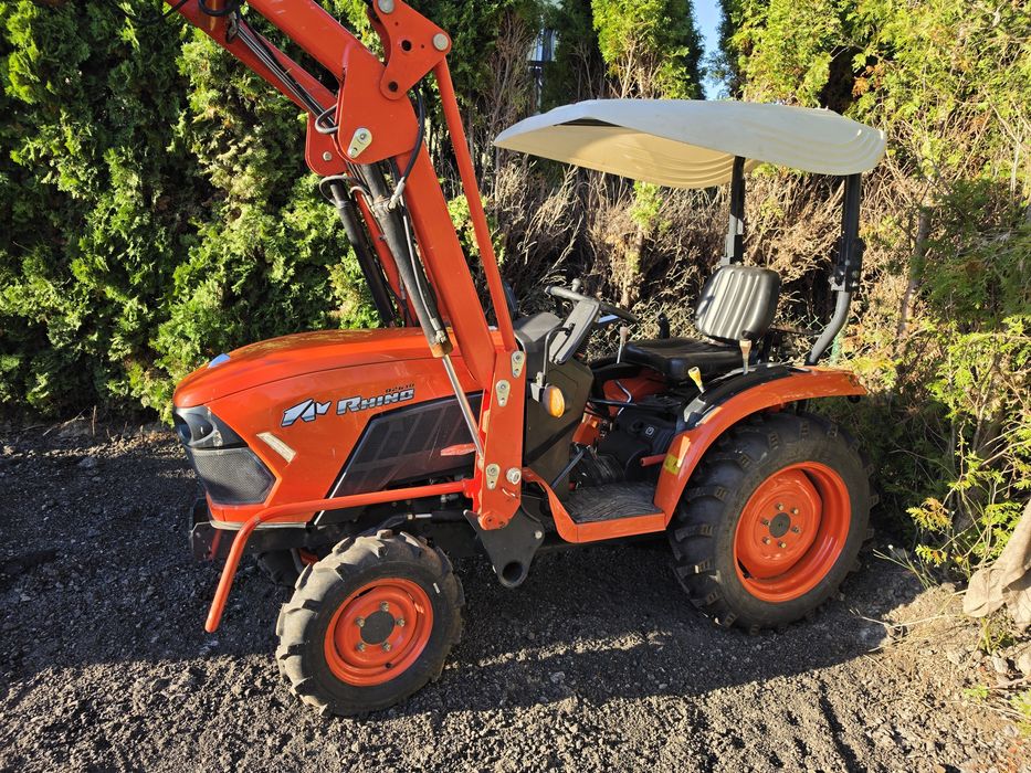 Traktorek nowy z turem  crona rhino hinomoto z homologacją nowy 3.5 mth  4x4 diesel