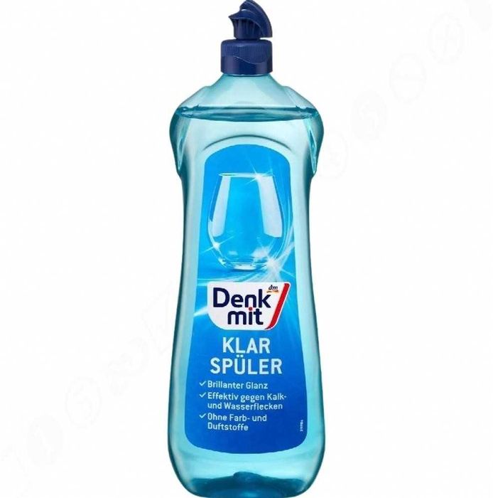 Ополіскувач Denkmit Klarspüler – блиск для посуду, 1 л, Німеччина