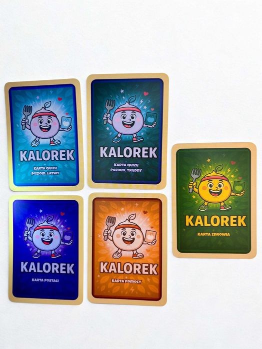 KALOREK – edukacyjno-rozrywkowa gra karciana o zdrowym stylu życia