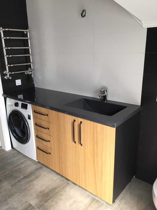 умивальник зі стільницею, рукомийник зі штучного каменю, мийка