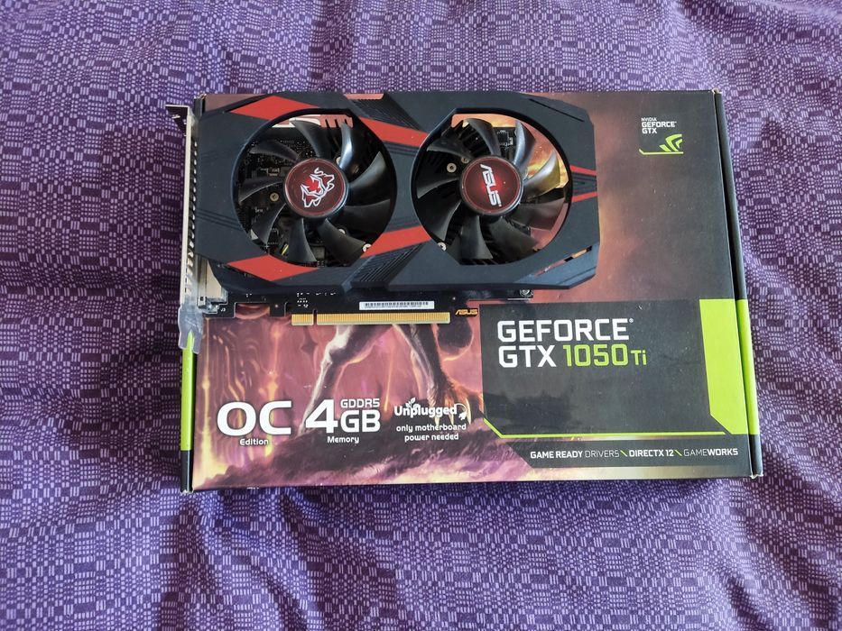 Відеокарта Asus 1050ti 4gb