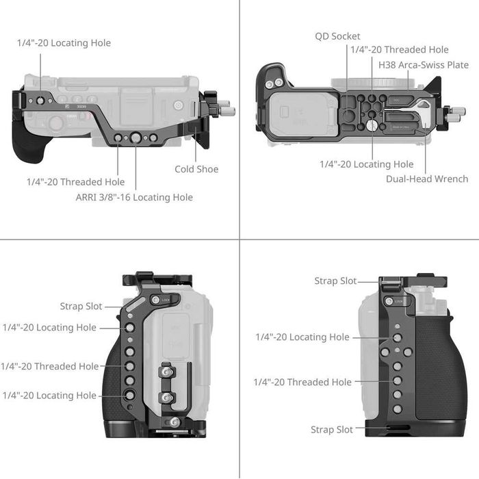 Клітка SmallRig Basic Camera Cage Kit for Nikon ZR 5467