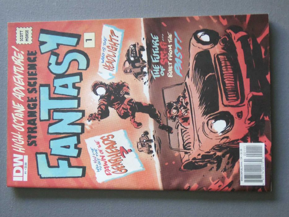 Revista BD Strange Science Fantasy #1