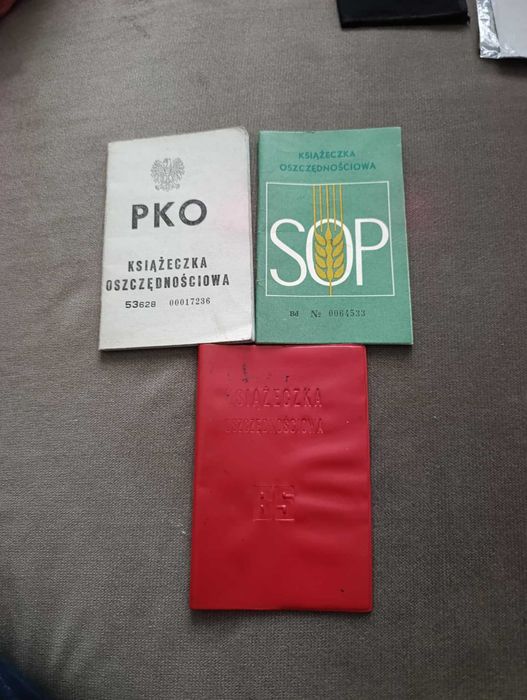 Książeczki oszczędnościowe