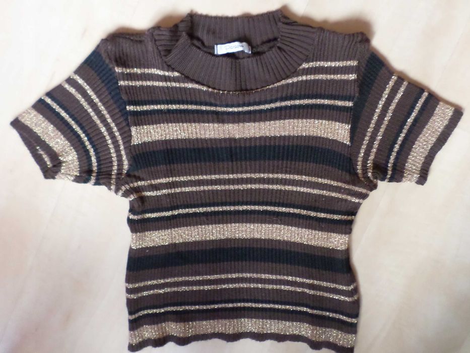 bluzeczka sweterek w stylu PRL xs/s