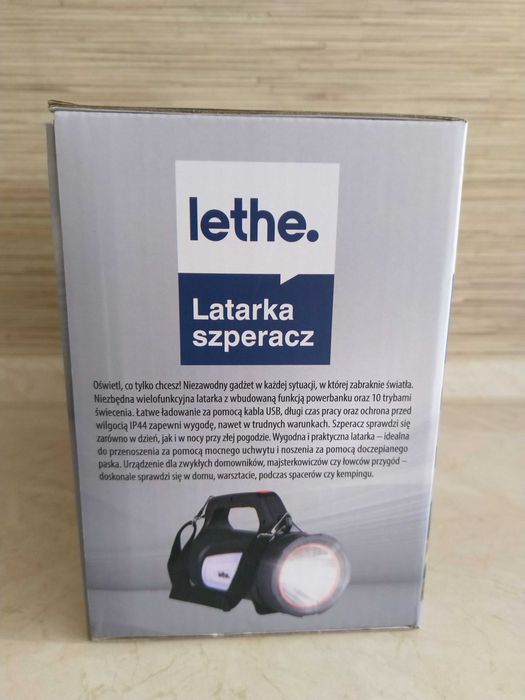 OKAZJA Latarka akumulatorowa szperacz Usb pasek powerbank Wysyłam