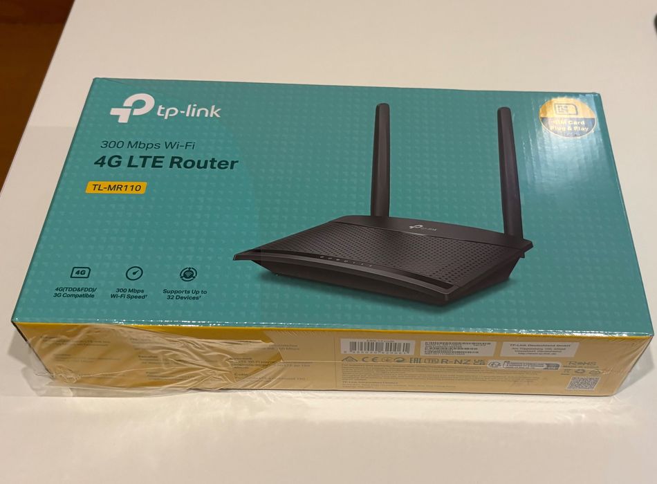 Router 4G TP-Link TL-MR110 - Na Caixa