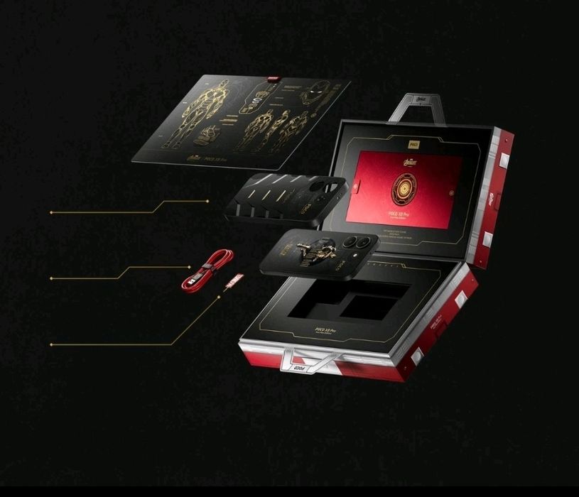 Poco X8 Pro 12/512Gb  Iron Man z ładowarką 100w