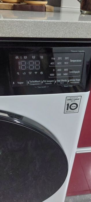 Vendo máquina de lavar roupa lg 10kg  como nova