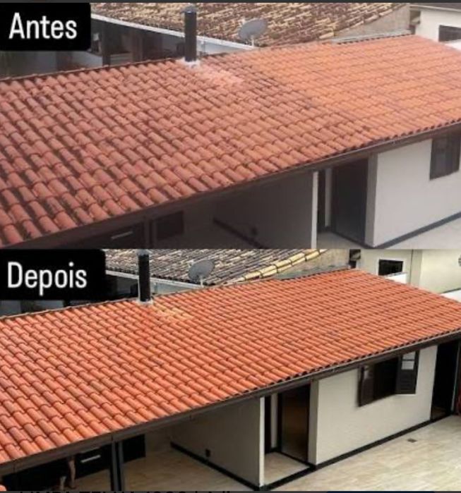 Lavagem de telhados