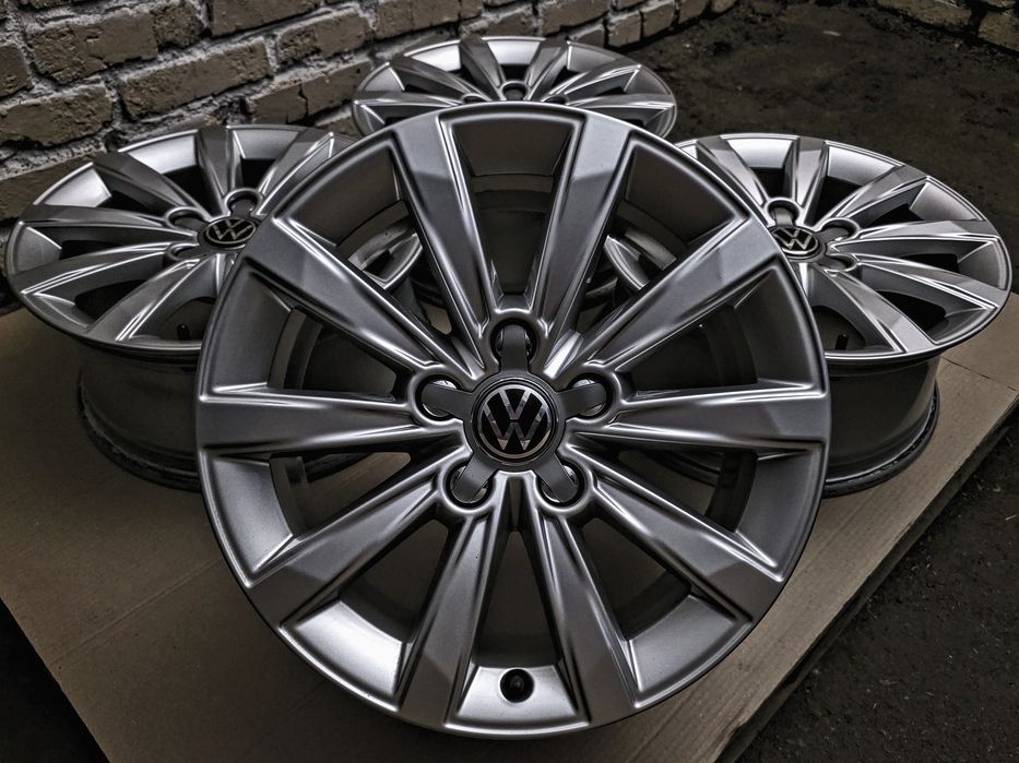 R16 5x112 | Original | Volkswagen/Audi/Skoda/Seat/Cupra... | VAG | Комплект / 4шт | Преміум диски | Рідна фарба, ідеальний стан, без дефектів