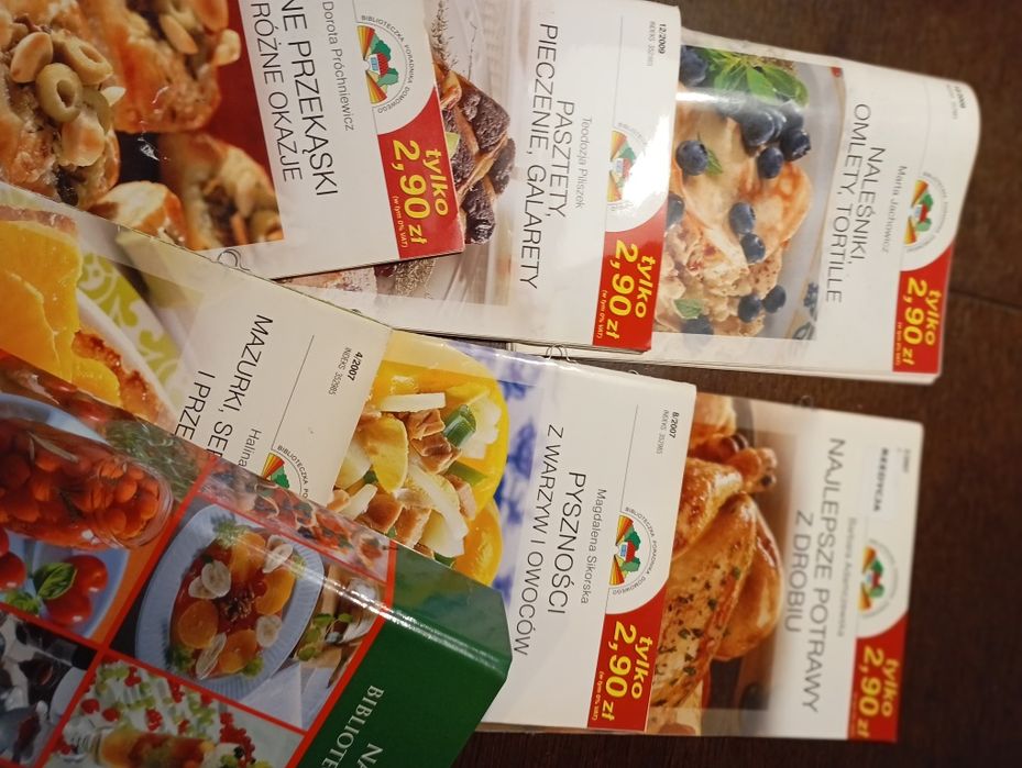 Książeczi /czasopisma kulinarne 6szt