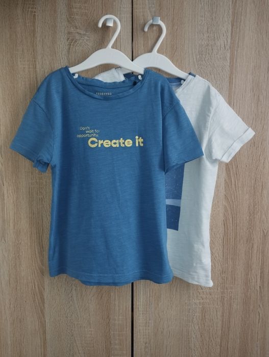 T-shirty 2 sztuki Reserved r. 128
