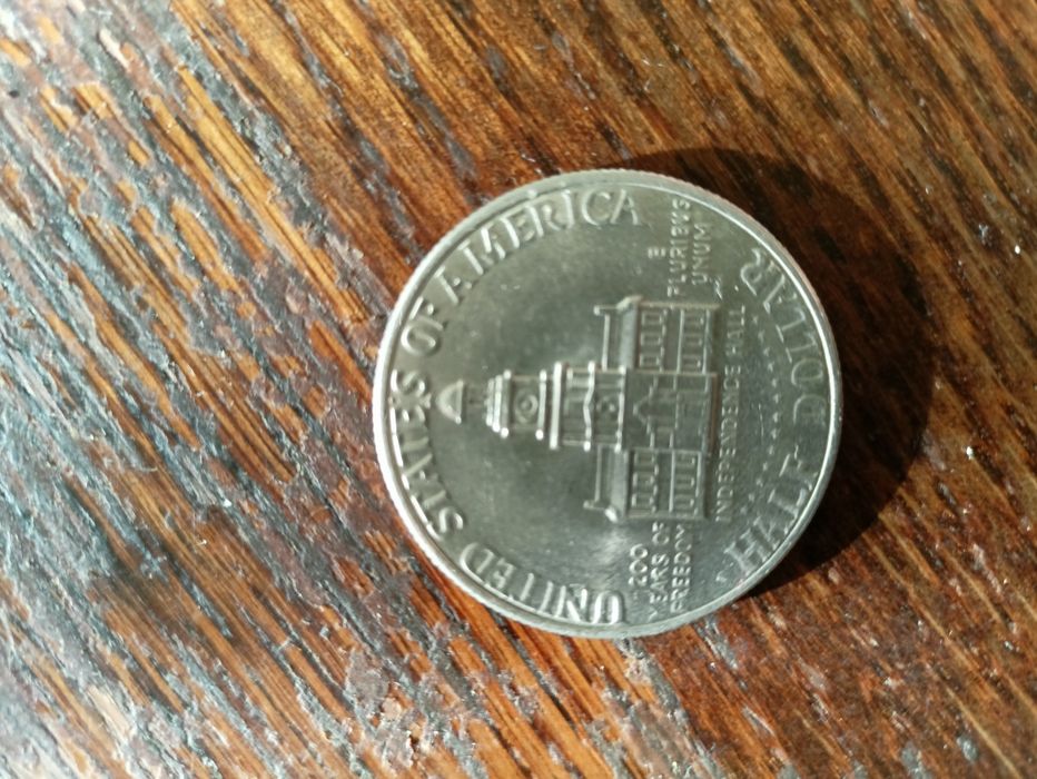 Moneta kolekcjonerska half dollar USA