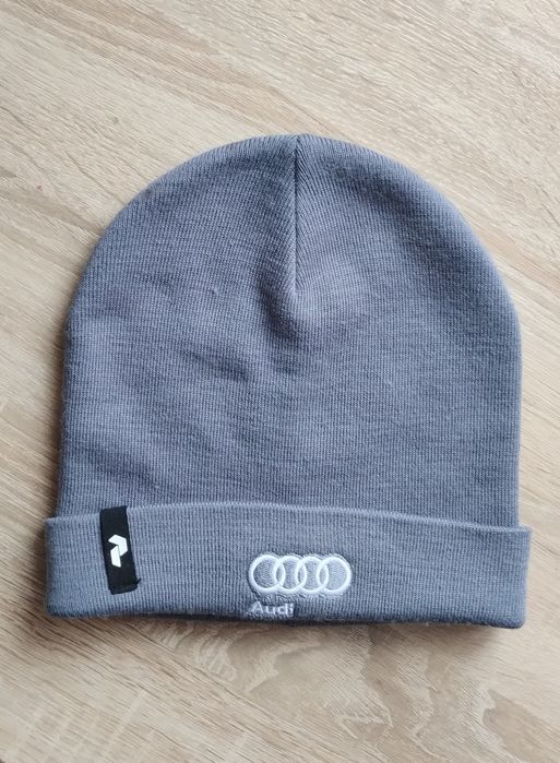 Зимова шапка чоловіча (шерсть мериноса) Audi