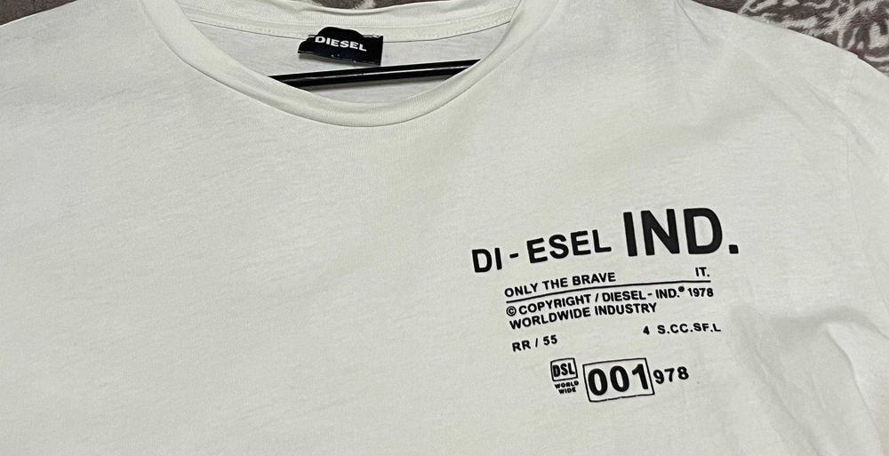 Футболка Diesel White