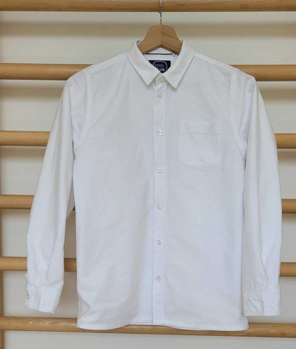 koszula biała szkolna Cool Club 158 bawełna 100%