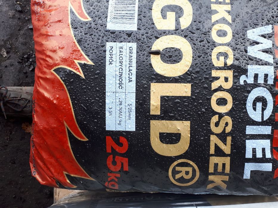 WĘGIEL GROSZEK GOLD Bartex kaloryczność 29-27MJ/kg