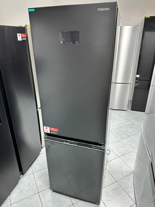 OUTLET nowa Toshiba LODÓWKA GR-RB449WE-PMJ ciemny grafit NoFrost gwar 2 lata R7
