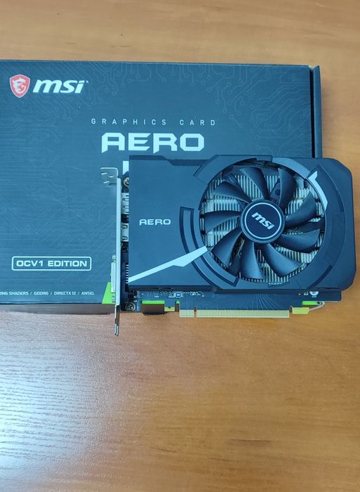 Відеокарта Geforce GTX 1650 D6 AERO ITX OCV1