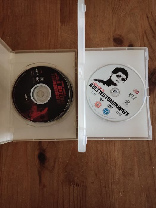A better tomorrow 1 e 2 dvd