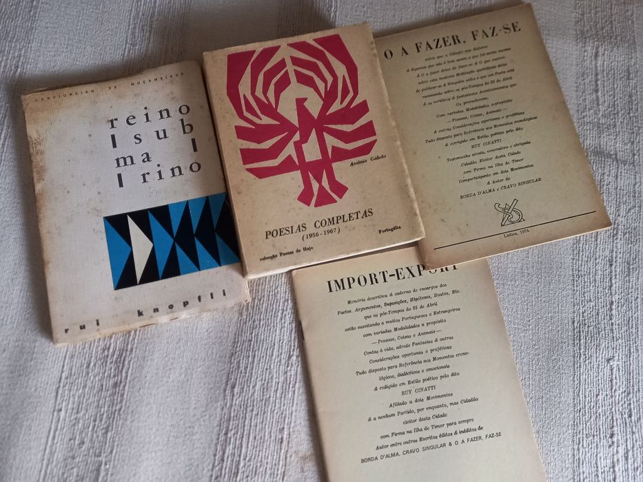 Lote de poesia portuguesa