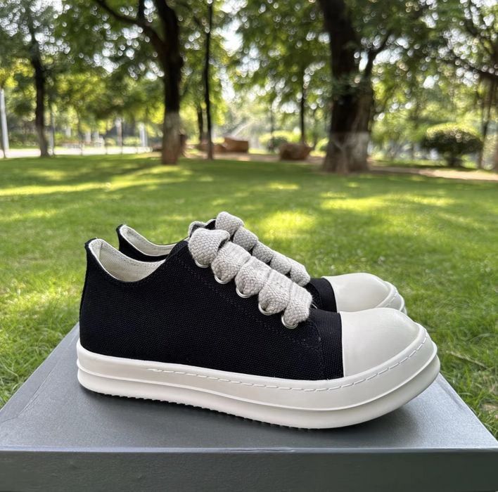 Нові кросівки Rick Owens DRKSHDW Ramones / повний комплект
