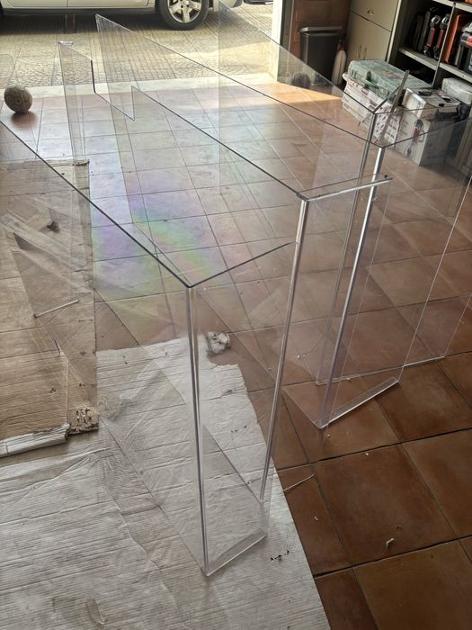 4 peças de acrilico(8mm e 6mm)