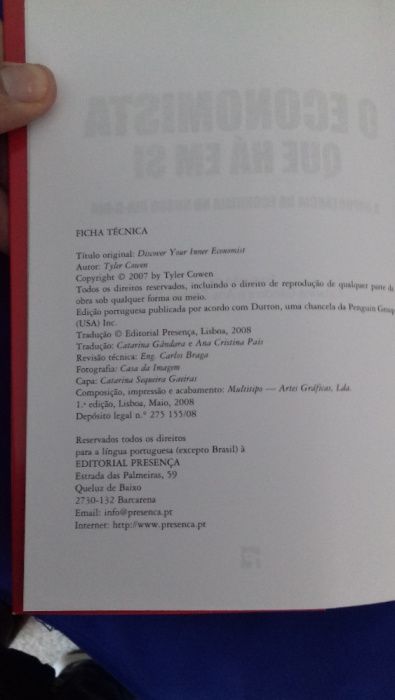O Economista que há em Si - Tyler Cowen