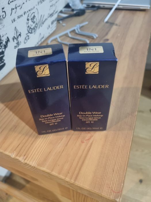 2 sztuki Estee Lauder Double Wear 1N1 Ivory nude 30ml stara formuła