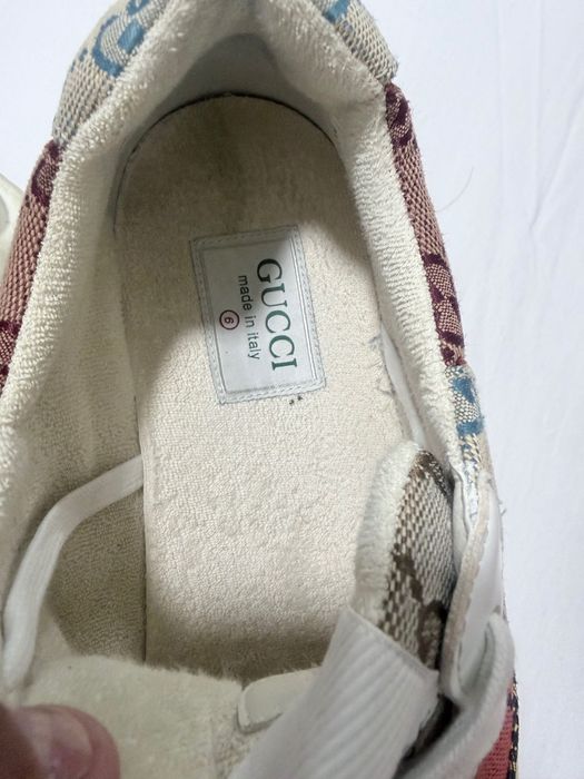 Gucci da linha Rhyton GG Multicolor Canvas Sneaker