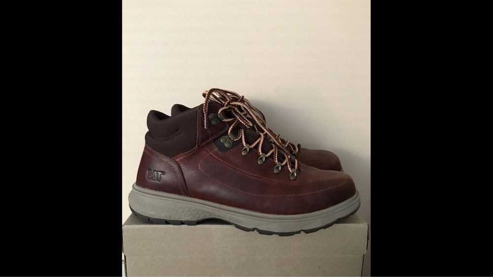 Шкіряні черевики CAT Caterpillar Forerunner  Leather Brown  45р