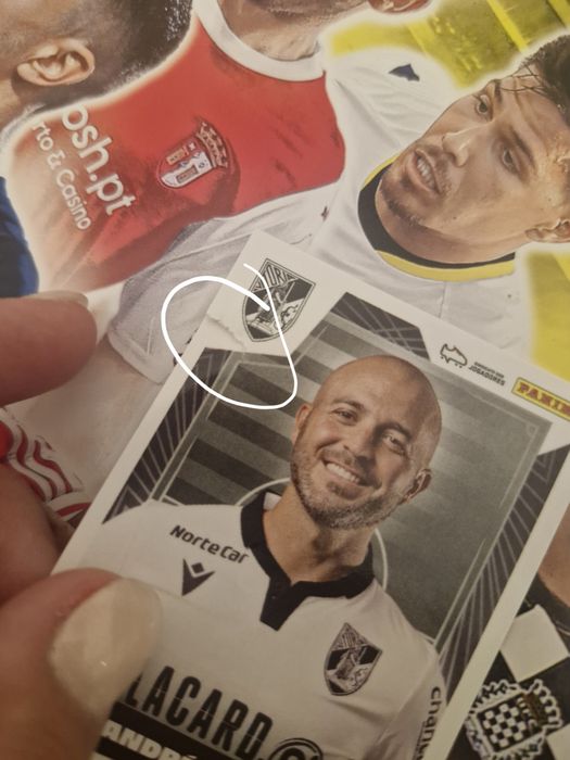 Cromos coleção caderneta panini futebol 2023-2024