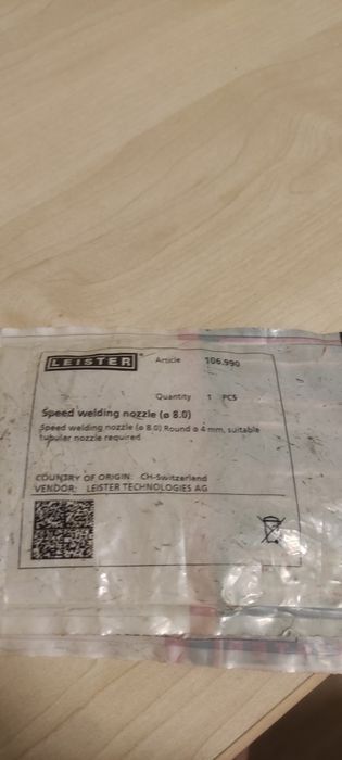 Dysze leister 3 i 4mm