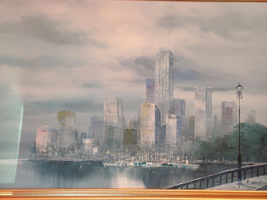 Obraz na płótnie sygnowany