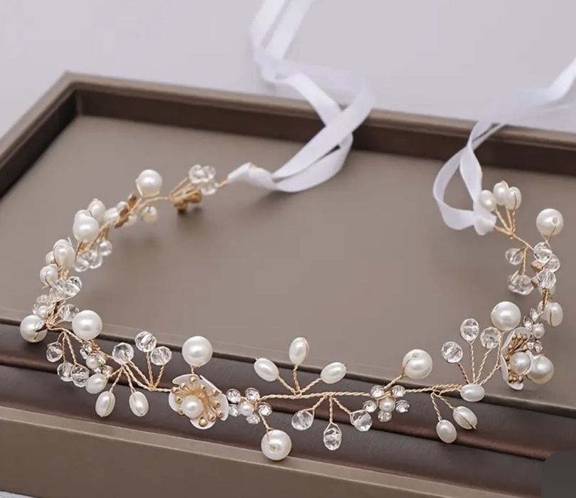 Обруч, віночок на голову, віночок для дівчаток, повязка для немовлят