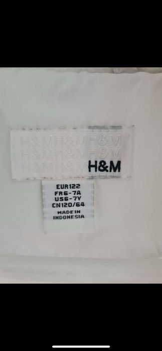 Kurtka  zimowa dla dziewczynki H&M . Stan idealny