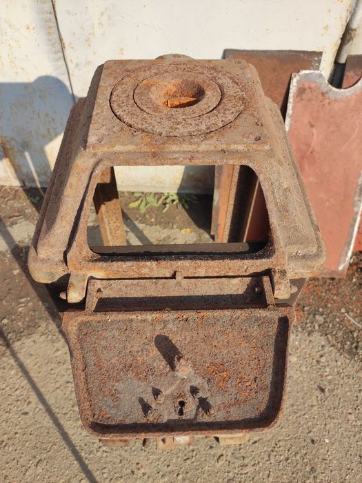 Печь камин буржуйка старинная