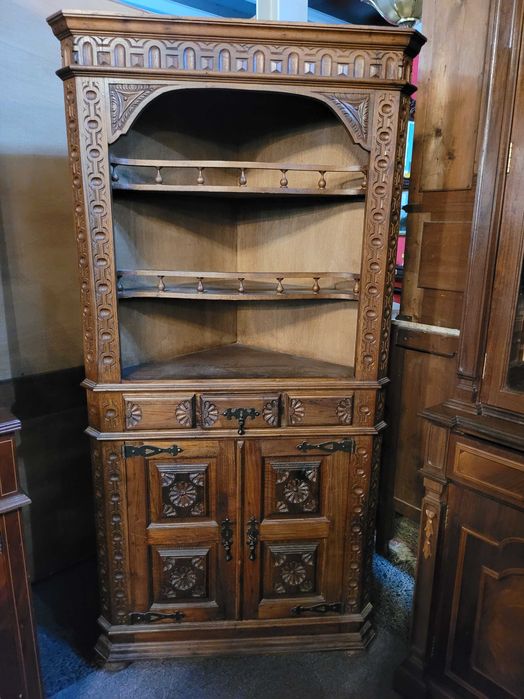 Móvel de canto em madeira - Muito bom estado geral