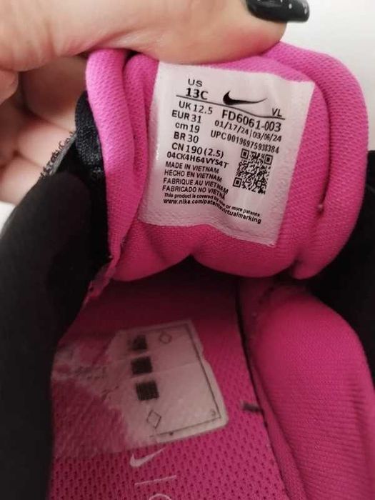 Nike buty dziewczęce/ buty dla dziewczynki, r. 31