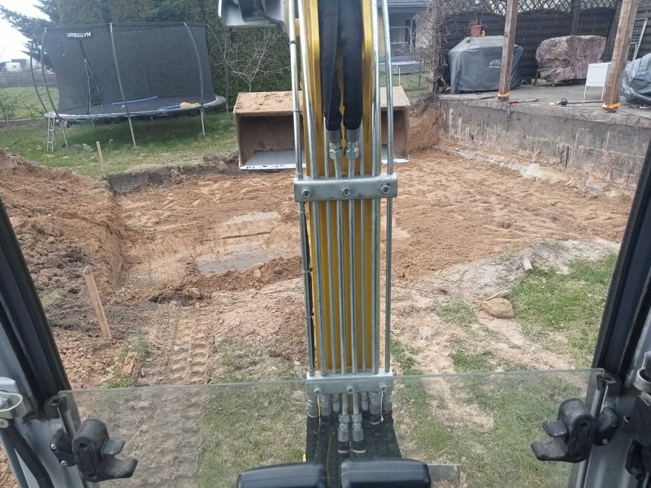 Usługi minikoparką , prace ziemne , wykopy