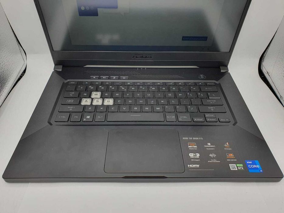 Laptop Asus TUF DASH FX516P TB4 15,6" i7 11370H RTX 3060 16 GB/512GB