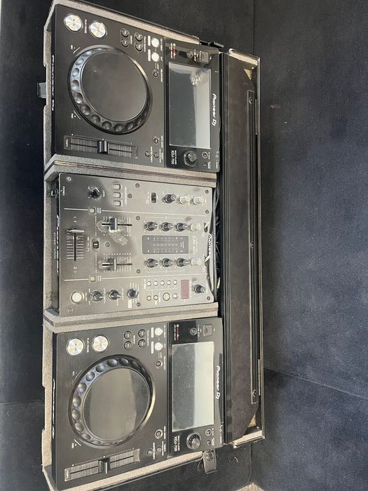 Pioneer XDJ-700 x2 + DJM-400 + case – kompletny zestaw DJ